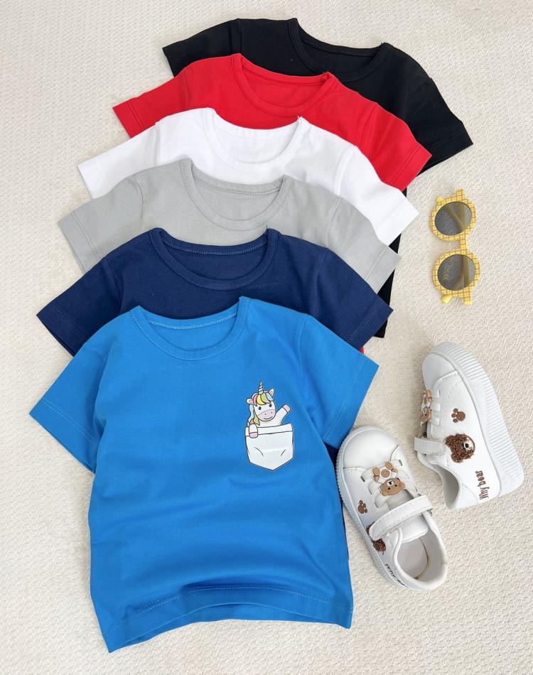 23672 تیشرت تک شاخ(9ماهه تا اسال)