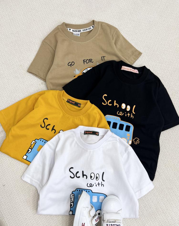 24014 تیشرت SChooI(1تا4سال)