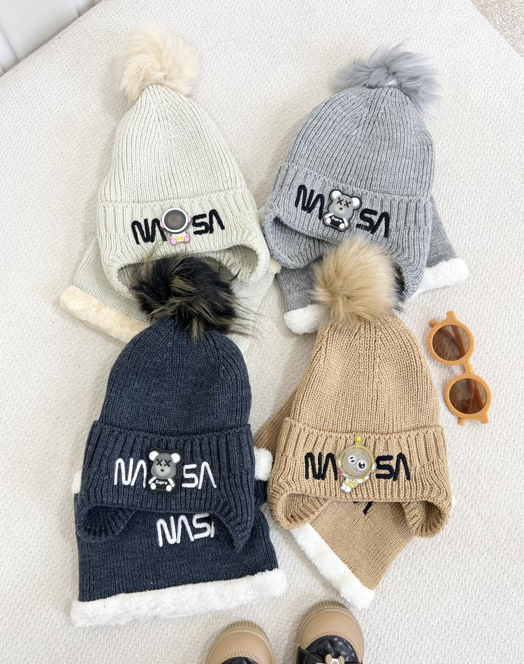 24752 کلاه شال رینگیNS(3تا6سال)