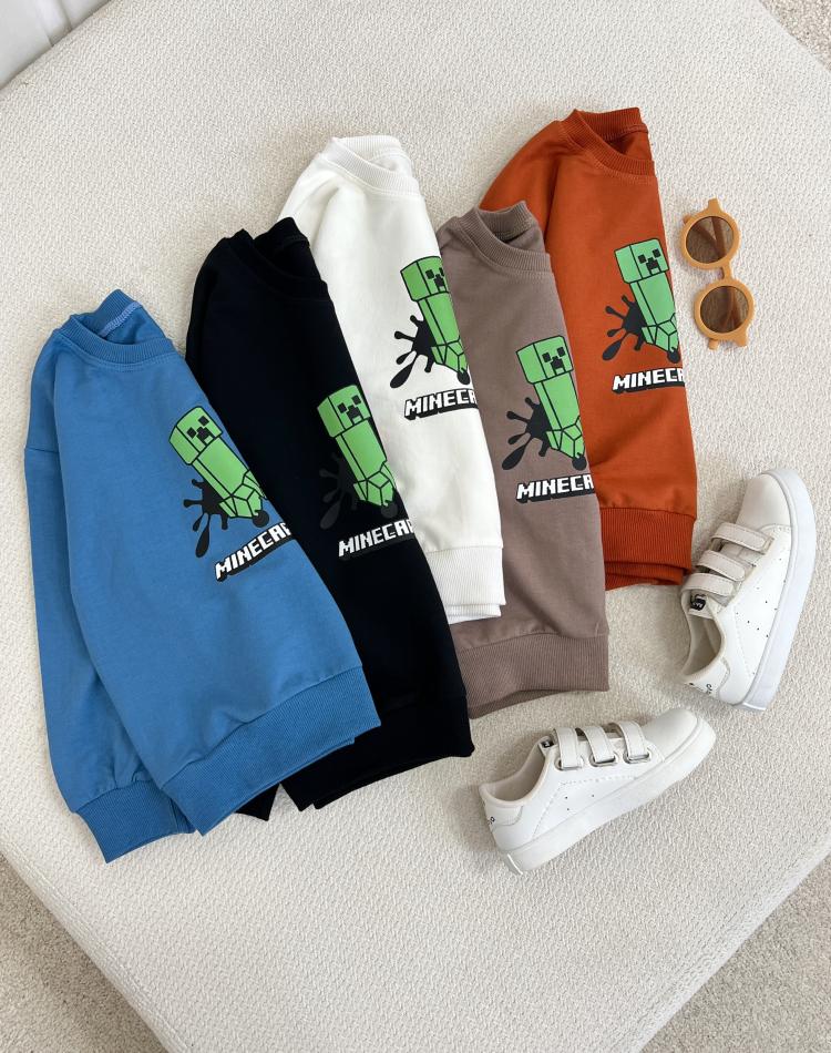 24754 بلوز مانکرافت(2تا5سال)