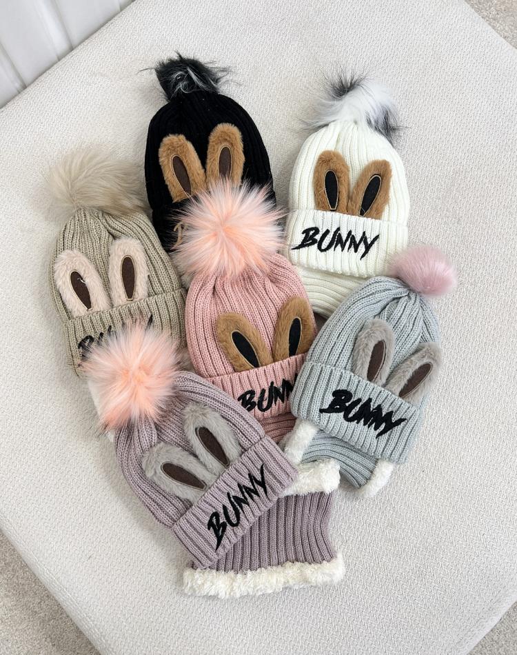 24873 کلاه و شال بانی(3تا6سال)