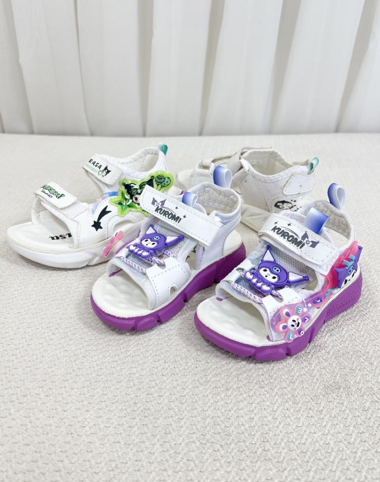 25128 صندل کرومی ایراددار(3تا5سال)