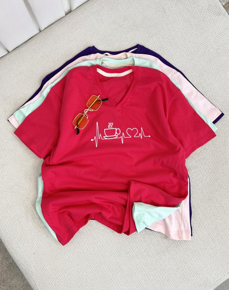 25343 تیشرت ضربان(12تا15سال)