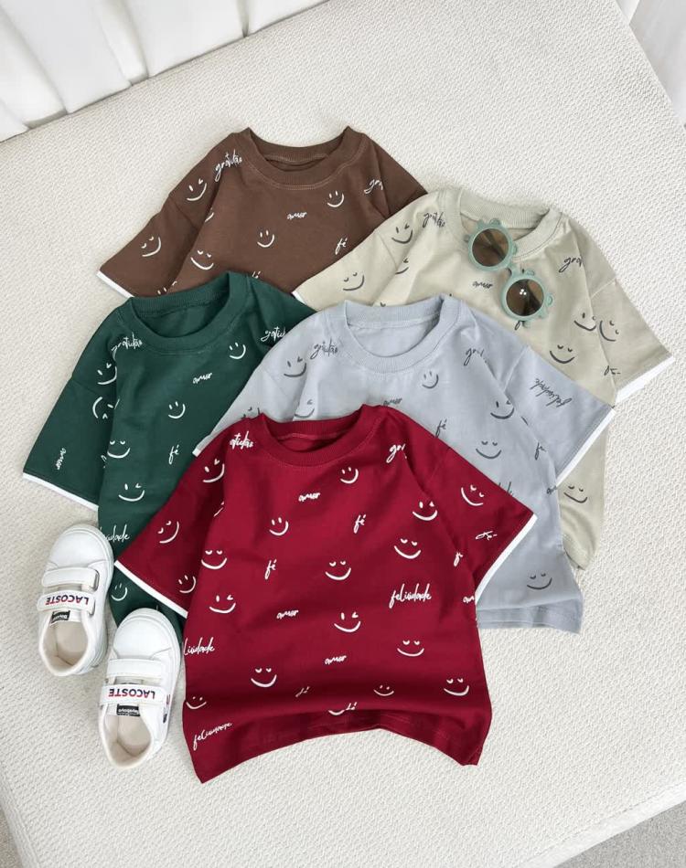 25919 تیشرت لبخند(2تا5سال)